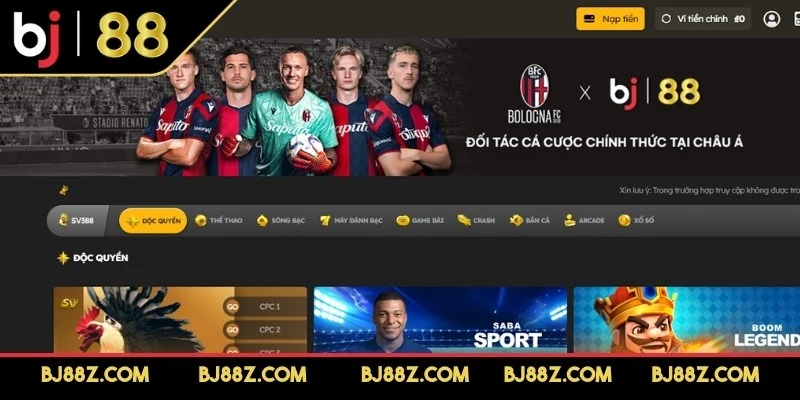Trải Nghiệm Đỉnh Cao Với BJ88 - Khám Phá Thế Giới Giải Trí Online