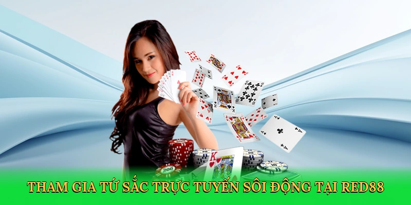 Tham gia tứ sắc trực tuyến sôi động tại RED88